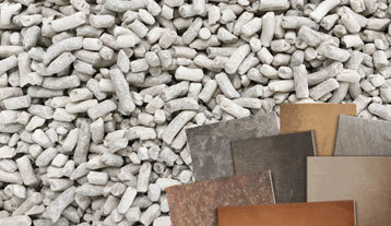 Silica sands, clay and kaolin for the ceramic industry