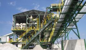 Planta de tratamiento de arenas de sílice y caolín