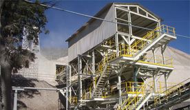 Planta de lavado de caliza 